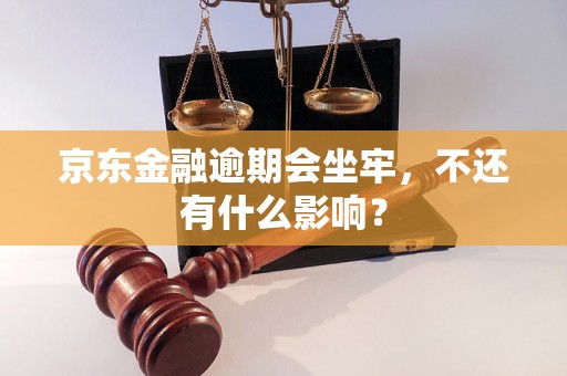 京东金融逾期会坐牢，不还有什么影响？