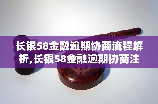 长银58金融逾期协商流程解析,长银58金融逾期协商注意事项