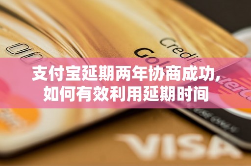 支付宝延期两年协商成功,如何有效利用延期时间