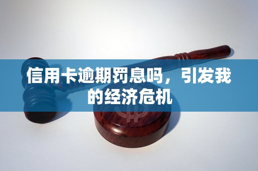 信用卡逾期罚息吗，引发我的经济危机