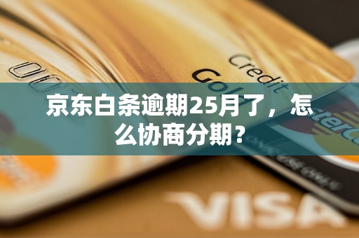 京东白条逾期25月了，怎么协商分期？