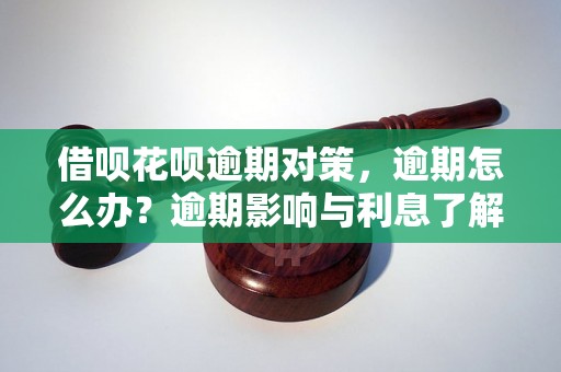 借呗花呗逾期对策，逾期怎么办？逾期影响与利息了解！