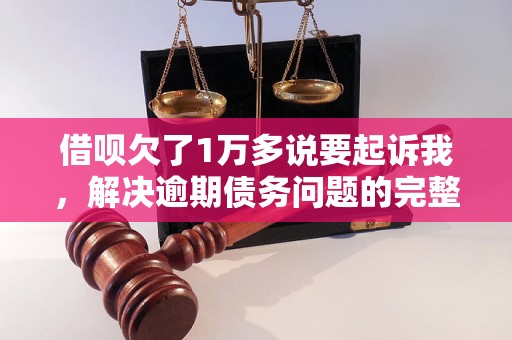 借呗欠了1万多说要起诉我，解决逾期债务问题的完整指南