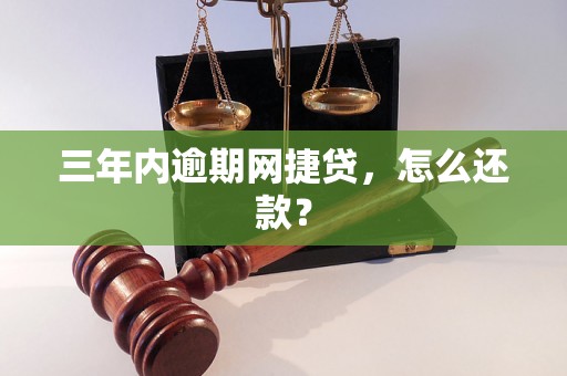 三年内逾期网捷贷，怎么还款？