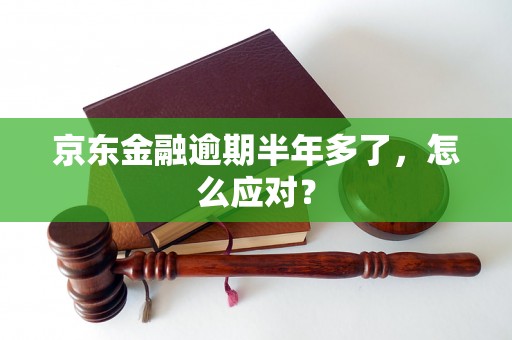 京东金融逾期半年多了，怎么应对？