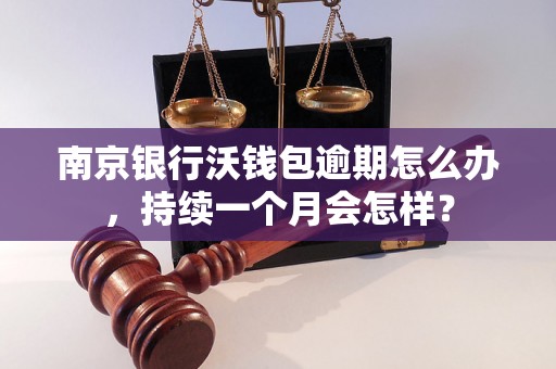 南京银行沃钱包逾期怎么办，持续一个月会怎样？