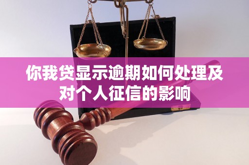 你我贷显示逾期如何处理及对个人征信的影响