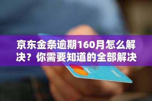 京东金条逾期160月怎么解决？你需要知道的全部解决方法