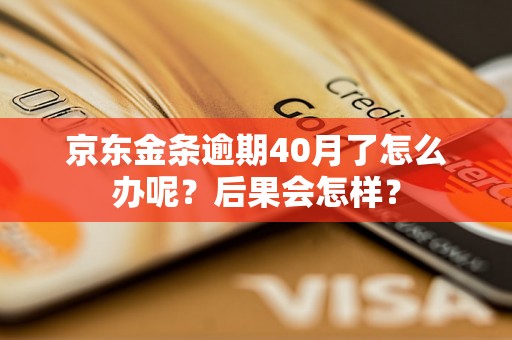 京东金条逾期40月了怎么办呢？后果会怎样？