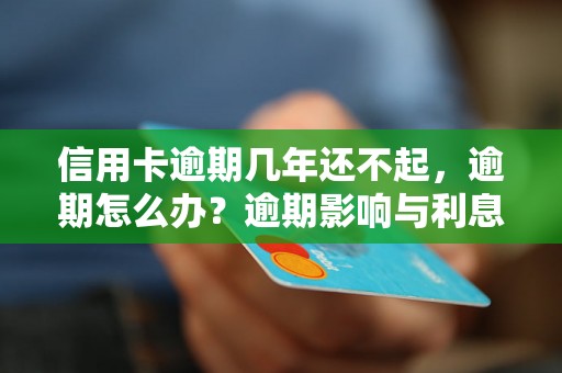 信用卡逾期几年还不起，逾期怎么办？逾期影响与利息了解！