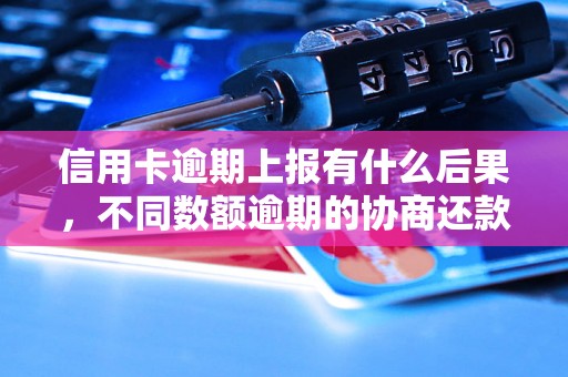 信用卡逾期上报有什么后果，不同数额逾期的协商还款经验分享