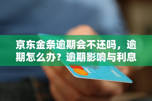 京东金条逾期会不还吗，逾期怎么办？逾期影响与利息了解！