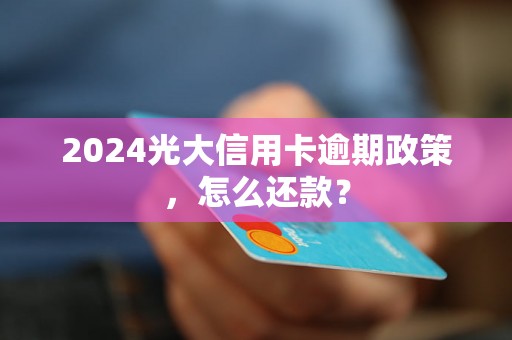 2024光大信用卡逾期政策，怎么还款？