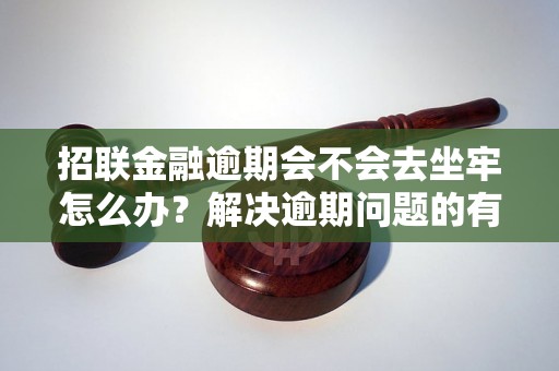 招联金融逾期会不会去坐牢怎么办？解决逾期问题的有效方法分享