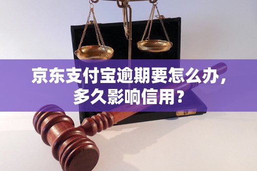 京东支付宝逾期要怎么办，多久影响信用？