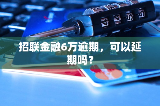 招联金融6万逾期，可以延期吗？