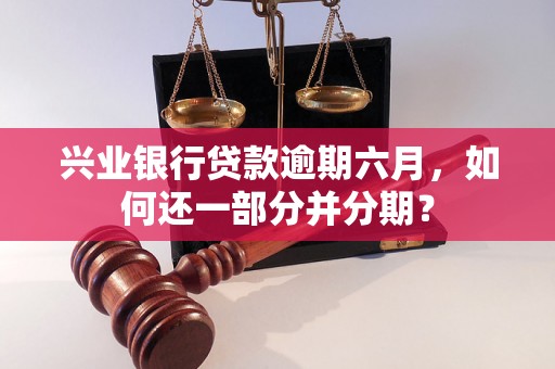 兴业银行贷款逾期六月，如何还一部分并分期？