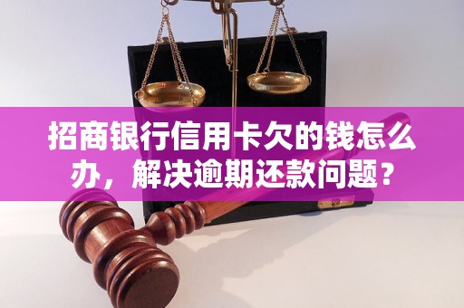 招商银行信用卡欠的钱怎么办，解决逾期还款问题？