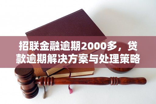 招联金融逾期2000多，贷款逾期解决方案与处理策略