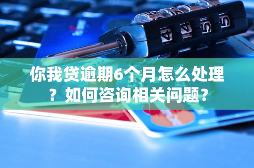 你我贷逾期6个月怎么处理？如何咨询相关问题？