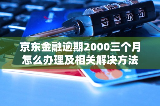 京东金融逾期2000三个月怎么办理及相关解决方法