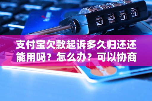 支付宝欠款起诉多久归还还能用吗？怎么办？可以协商还本金吗？