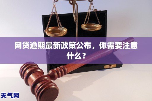 网贷逾期最新政策公布，你需要注意什么？