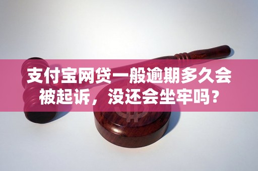 支付宝网贷一般逾期多久会被起诉，没还会坐牢吗？