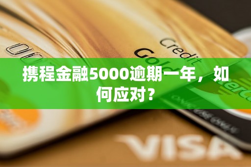 携程金融5000逾期一年，如何应对？