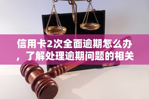 信用卡2次全面逾期怎么办，了解处理逾期问题的相关流程和方法