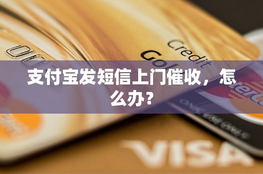 支付宝发短信上门催收，怎么办？