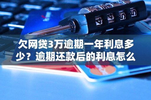 欠网贷3万逾期一年利息多少？逾期还款后的利息怎么算？