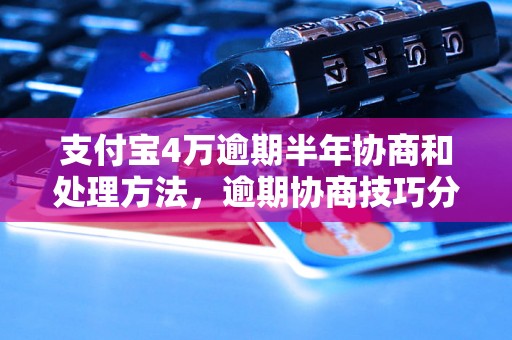 支付宝4万逾期半年协商和处理方法，逾期协商技巧分享