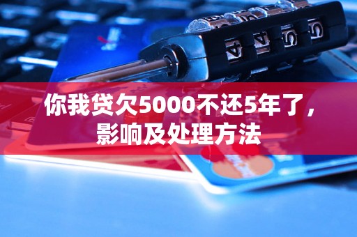 你我贷欠5000不还5年了，影响及处理方法