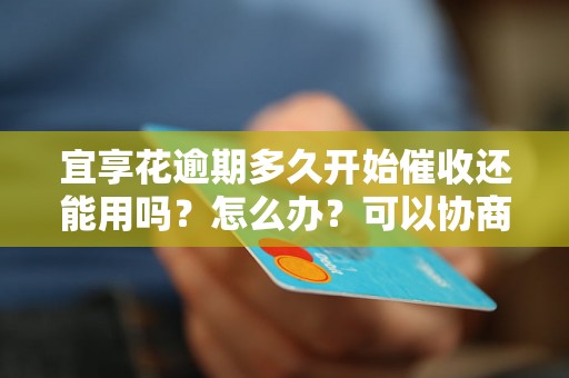 宜享花逾期多久开始催收还能用吗？怎么办？可以协商还本金吗？