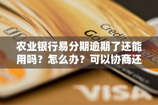 农业银行易分期逾期了还能用吗？怎么办？可以协商还本金吗？