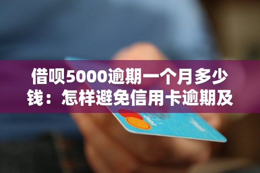 借呗5000逾期一个月多少钱：怎样避免信用卡逾期及解决逾期问题