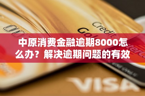 中原消费金融逾期8000怎么办？解决逾期问题的有效方法分享