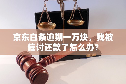 京东白条逾期一万块，我被催讨还款了怎么办？