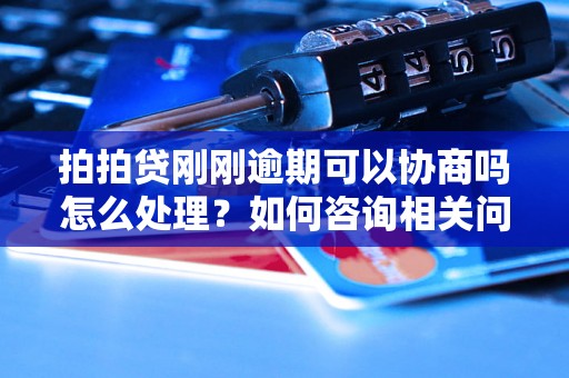 拍拍贷刚刚逾期可以协商吗怎么处理？如何咨询相关问题？