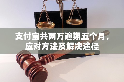 支付宝共两万逾期五个月，应对方法及解决途径