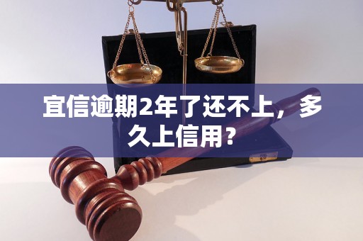 宜信逾期2年了还不上，多久上信用？