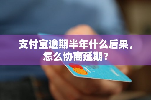 支付宝逾期半年什么后果，怎么协商延期？