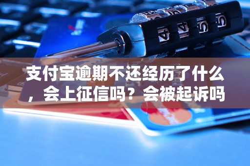 支付宝逾期不还经历了什么，会上征信吗？会被起诉吗？