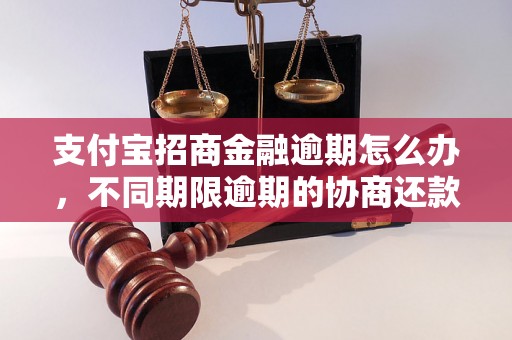 支付宝招商金融逾期怎么办，不同期限逾期的协商还款经验分享