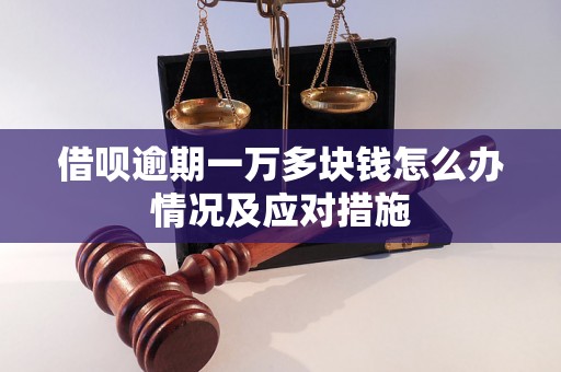 借呗逾期一万多块钱怎么办情况及应对措施