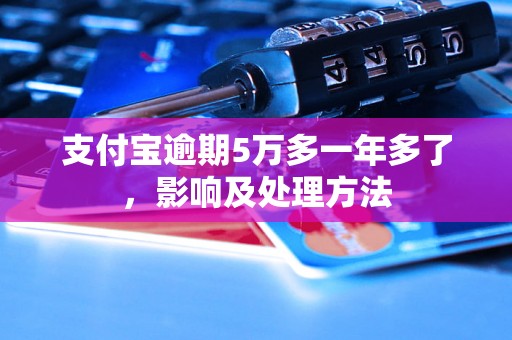 支付宝逾期5万多一年多了，影响及处理方法