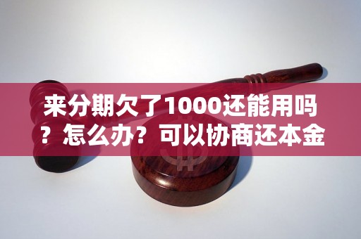 来分期欠了1000还能用吗？怎么办？可以协商还本金吗？