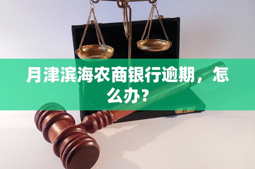 月津滨海农商银行逾期，怎么办？