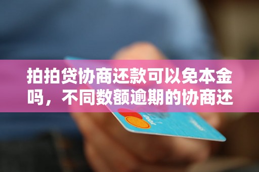 拍拍贷协商还款可以免本金吗，不同数额逾期的协商还款经验分享